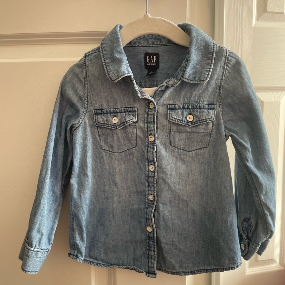 GAP Kids Light Blue Denim Jacket
